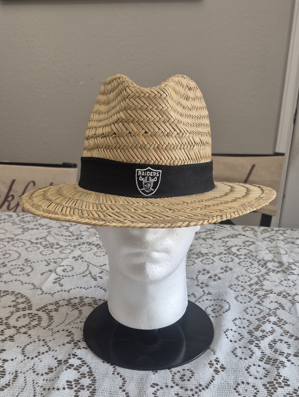 47 Brand Raiders Straw Fedora